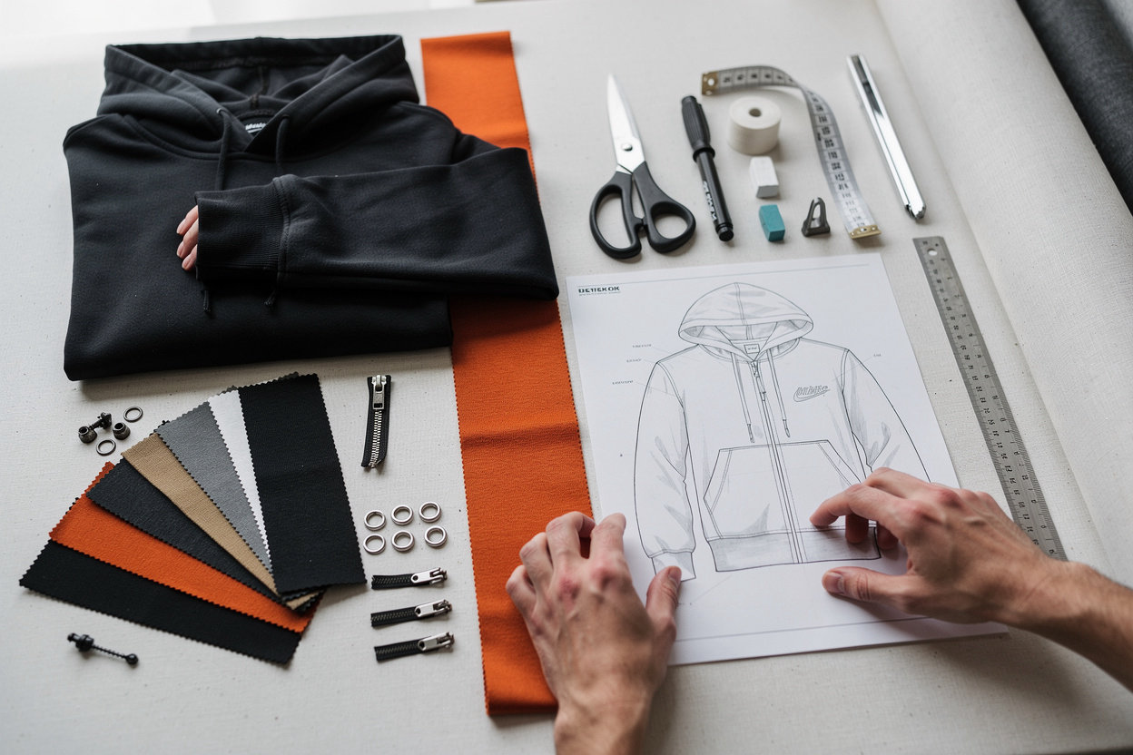 Kora Kapda streetwear production craftsmanship and design expertise in London