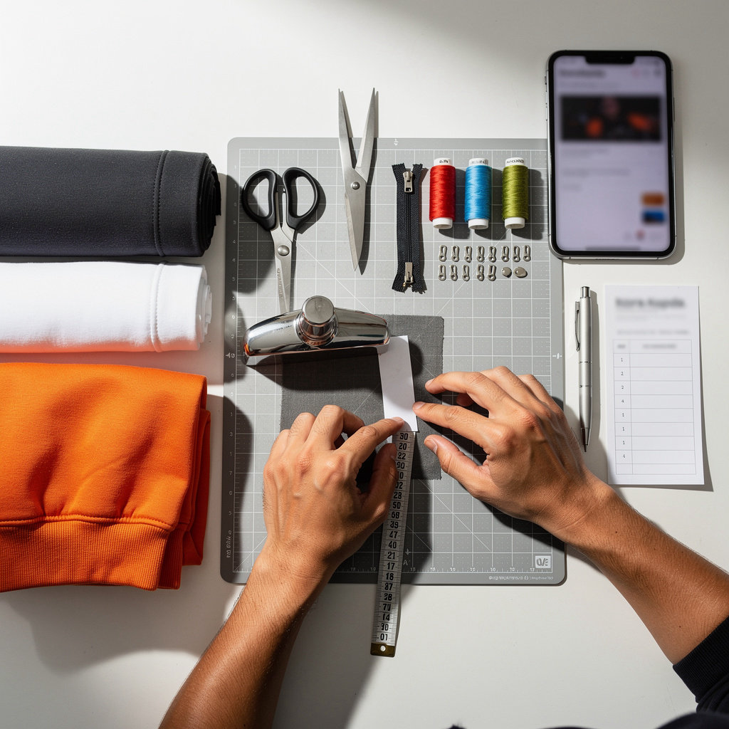 Kora Kapda streetwear production craftsmanship and quality manufacturing process