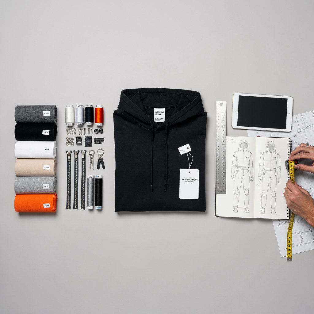 Kora Kapda streetwear production - premium fabrics and garment manufacturing in London